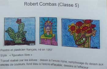 peinturs et dessins  de Robert Combas