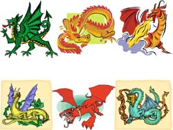 images de dragons