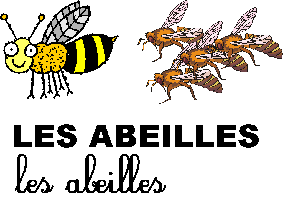 affiche des abeilles