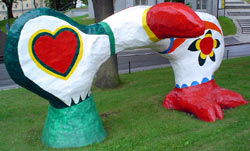 sculptures de Niki de Saint Phalle