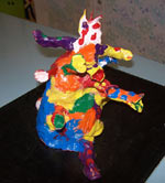 sculpture à la manière de Niki de Saint Phalle