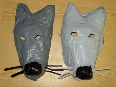 masque de loup